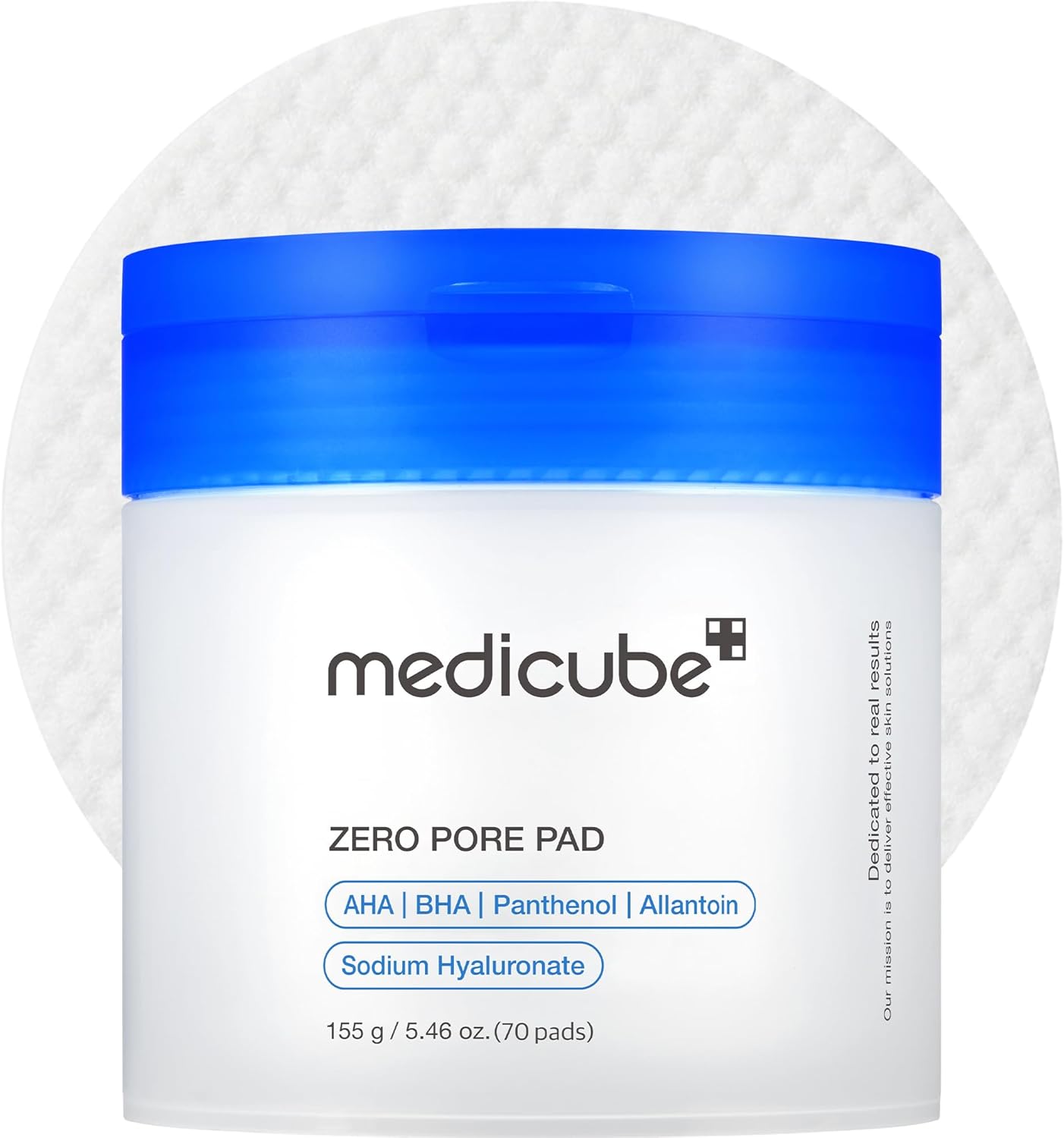Medicube Zero Pore Pads - Korean Exfoliating Toner Pads with AHA & BHA for Pore Care