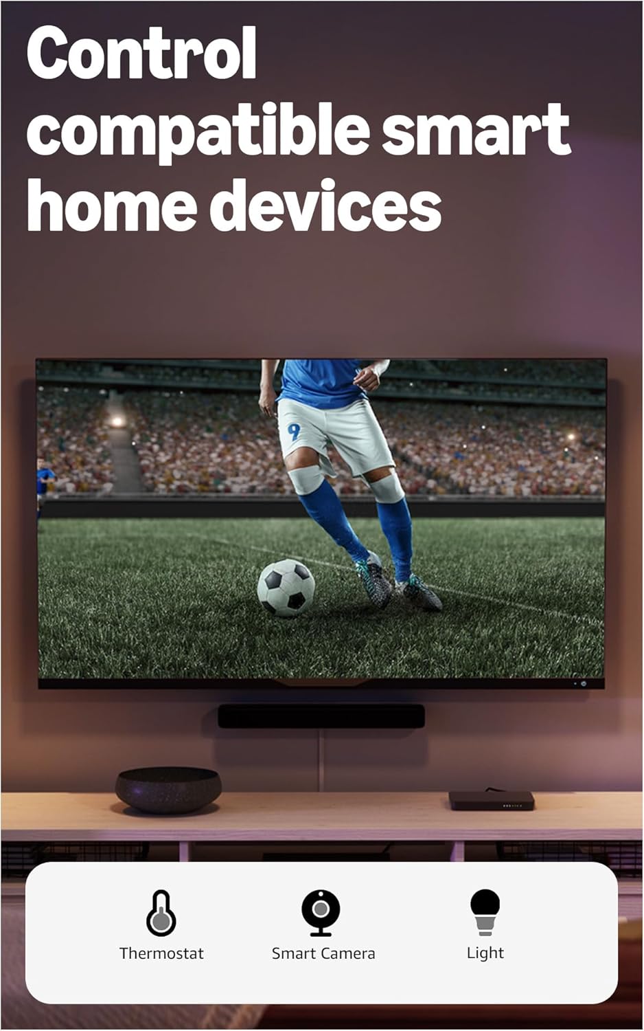 Fire TV Stick 4K Plus - Streaming Device with Alexa Voice Remote, Wi-Fi 6, Dolby Vision